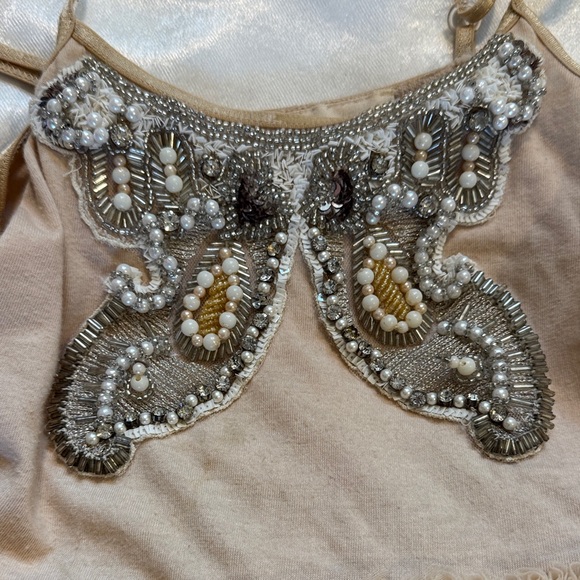 Tutu Du Monde Champagne Tulle Dress with Butterfly - Picture 3 of 5